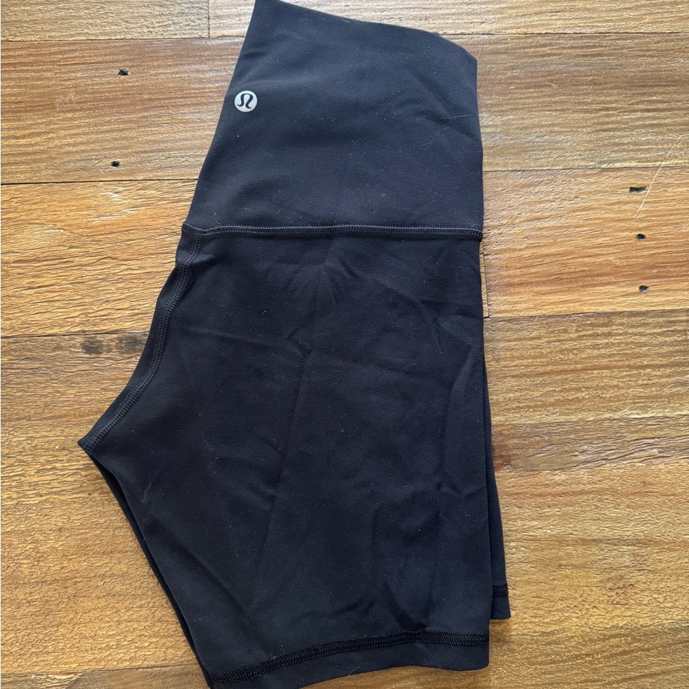 lululemon athletica Black Athletic Shorts